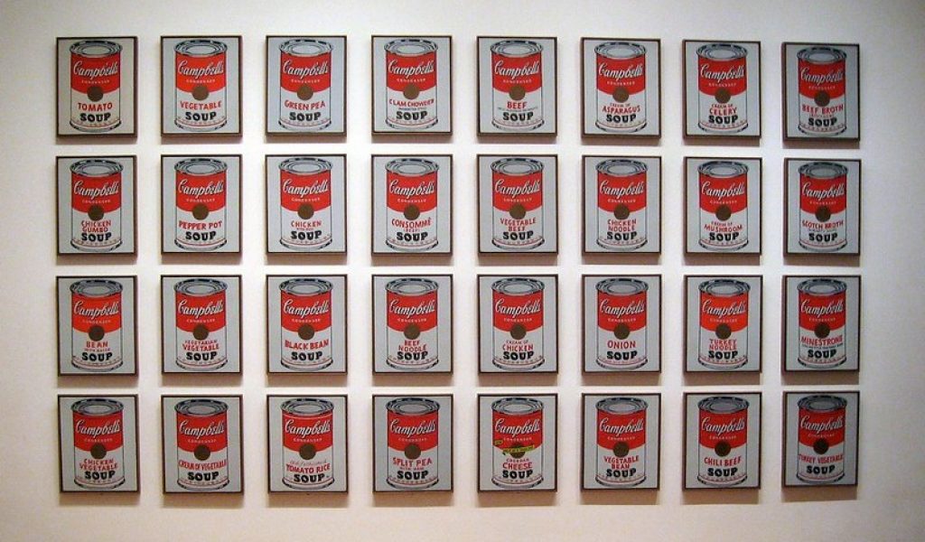 Andy Warhol's 32 Campbell Soup Cans