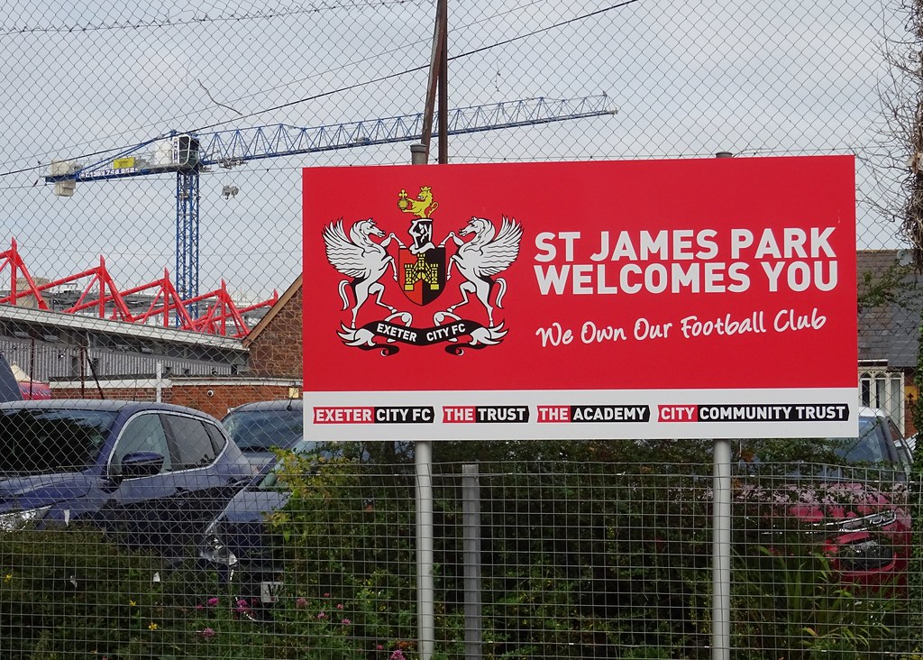 St James Park, Exeter City stadium